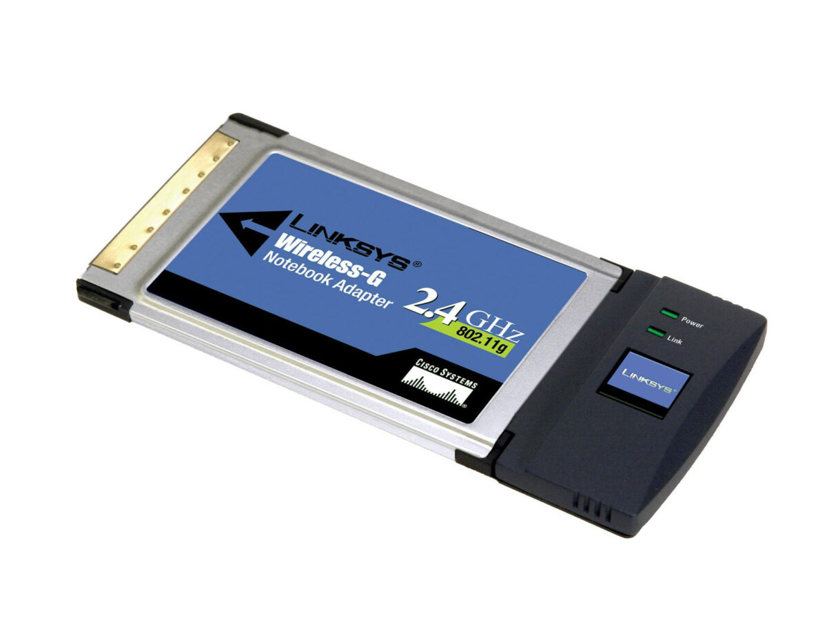 MODULE LINKSYS WIRELESS PCMCIA CARD - WPC54G NEW - Image 2