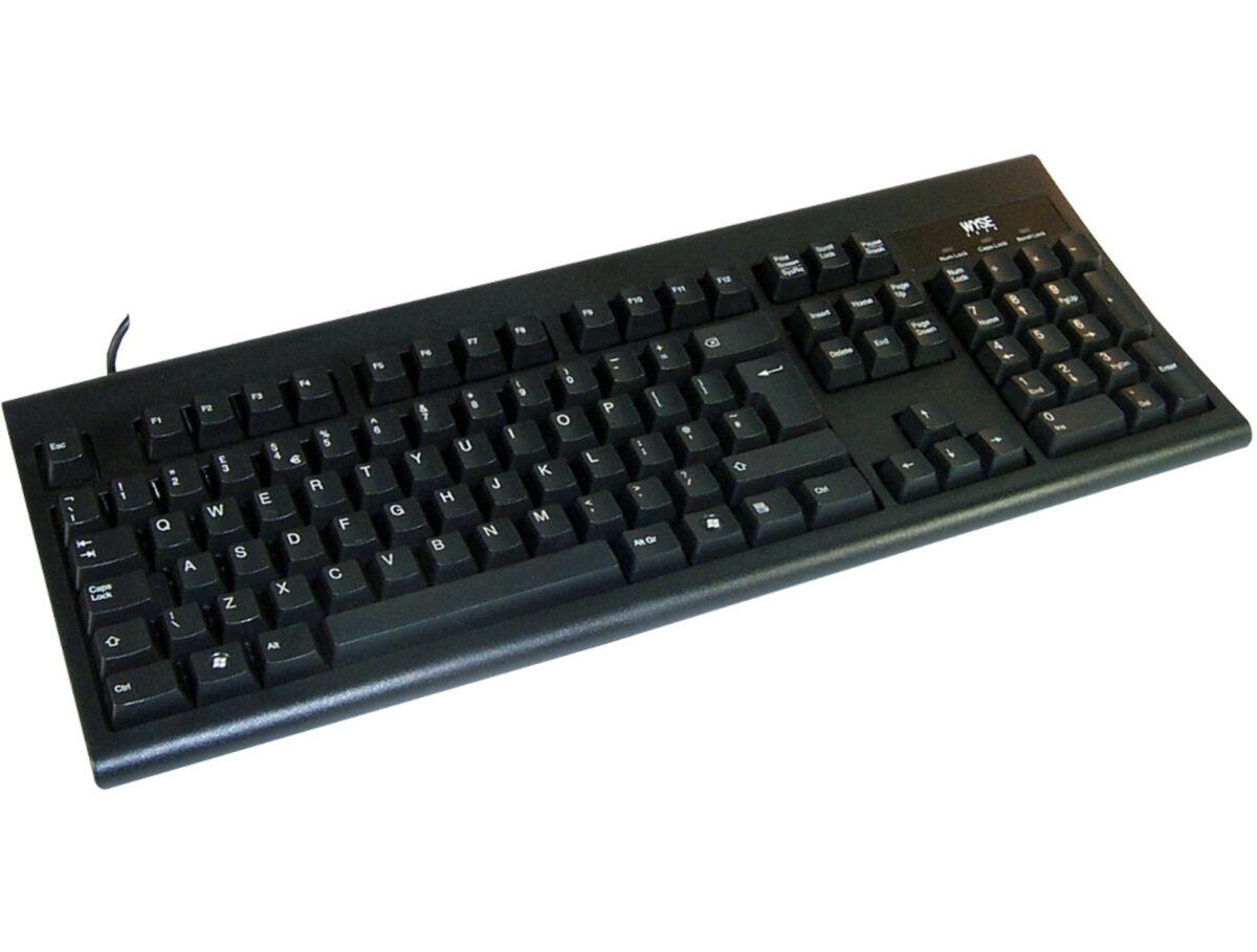 KEYBOARD WYSE BL/PS2/US NEW - Image 2