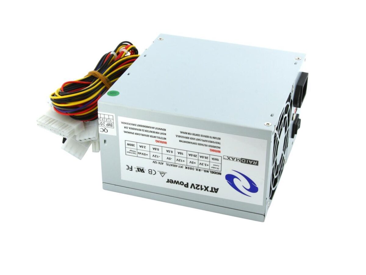 POWER SUPPLY PC TECHSOLO 380W BLACK - Image 2