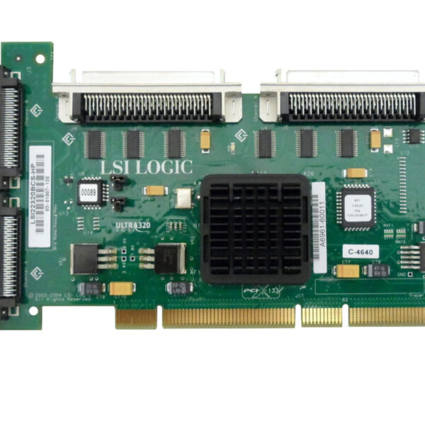 LSI LOGIC HP DUAL CHANNEL PCI-X ULTRA320 SCSI CARD