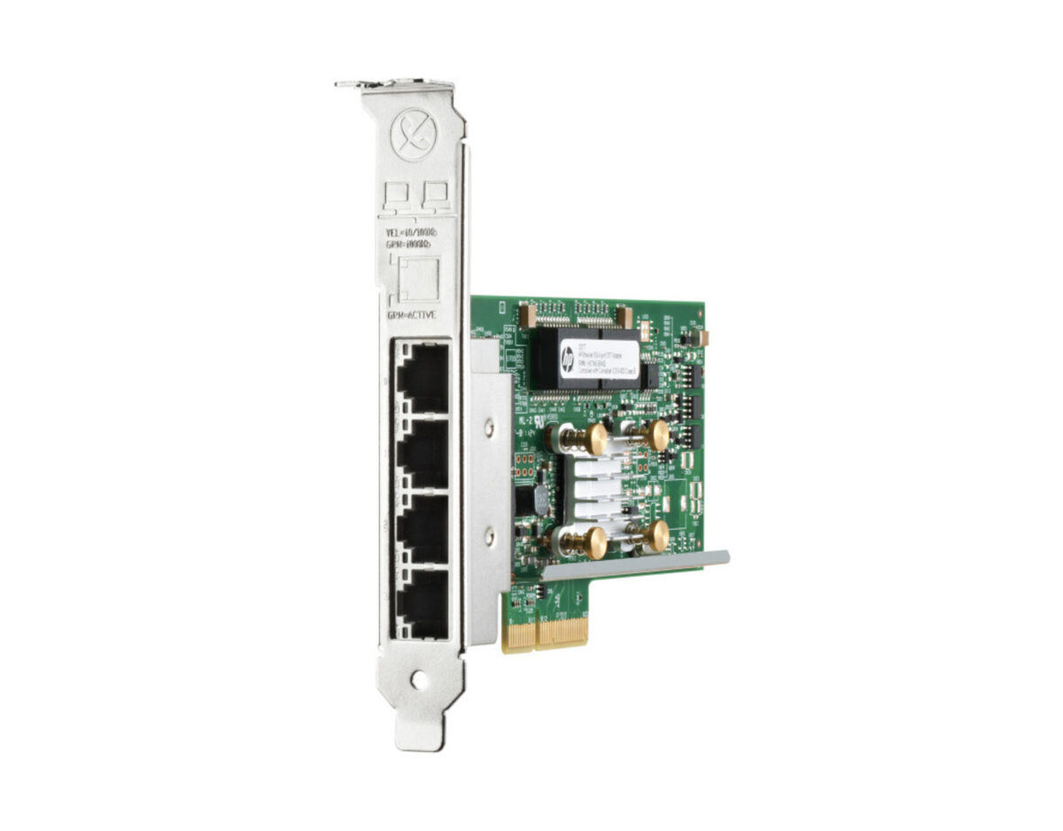 NIC SRV 1GB 4 PORT ETHERNET HP NC331T PCI-E - Image 1