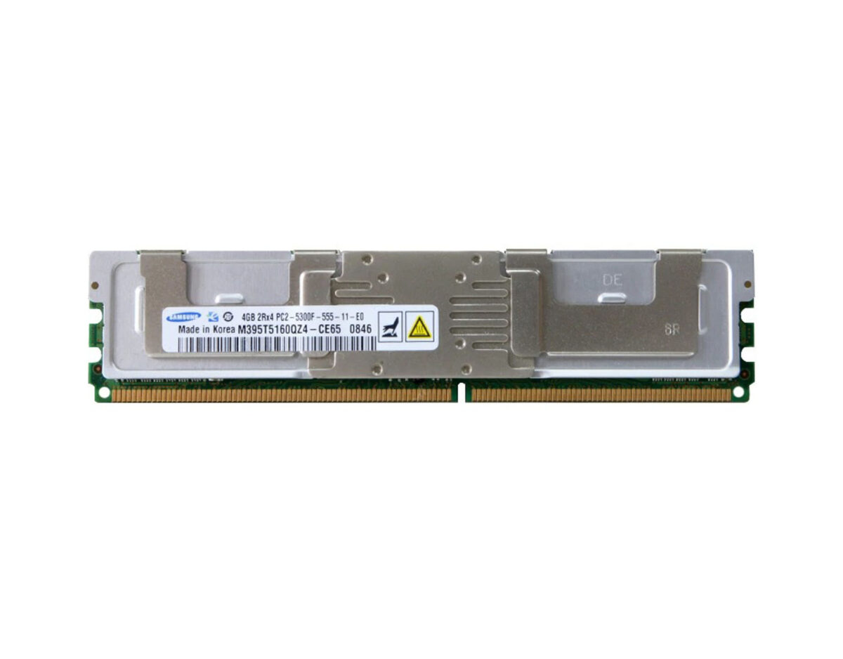 4GB SAMSUNG PC2-5300F DDR2-667 ECC 2Rx4 CL5 FBDIMM - Image 1