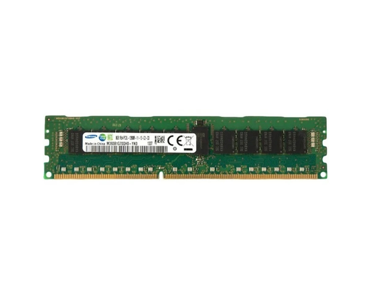 8GB SAMSUNG PC3L-12800R DDR3-1600 1Rx4 CL11 ECC RDIMM  1.35V - Image 1