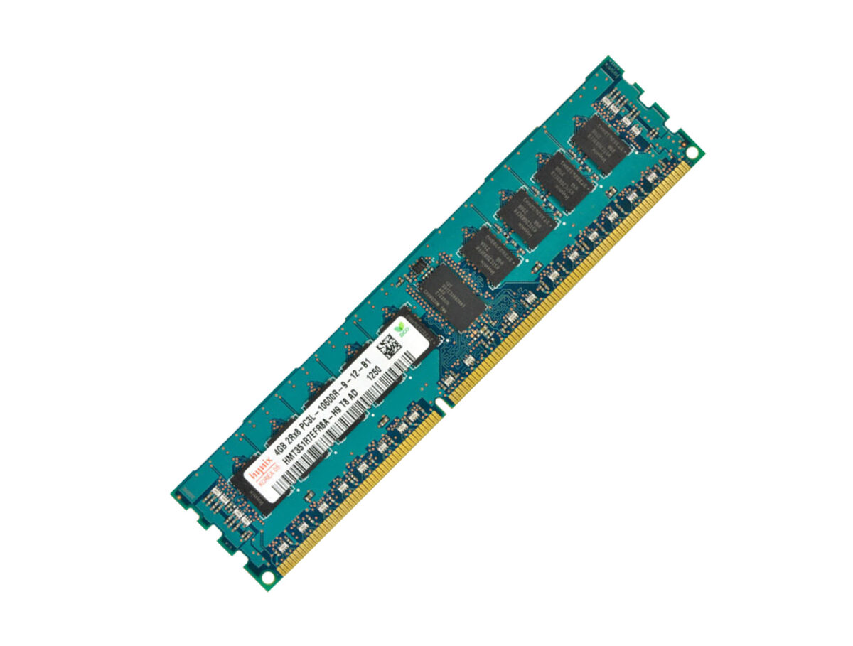 4GB HYNIX PC3L-10600R DDR3-1333 2Rx8 CL9 ECC RDIMM 1.35V - Image 1