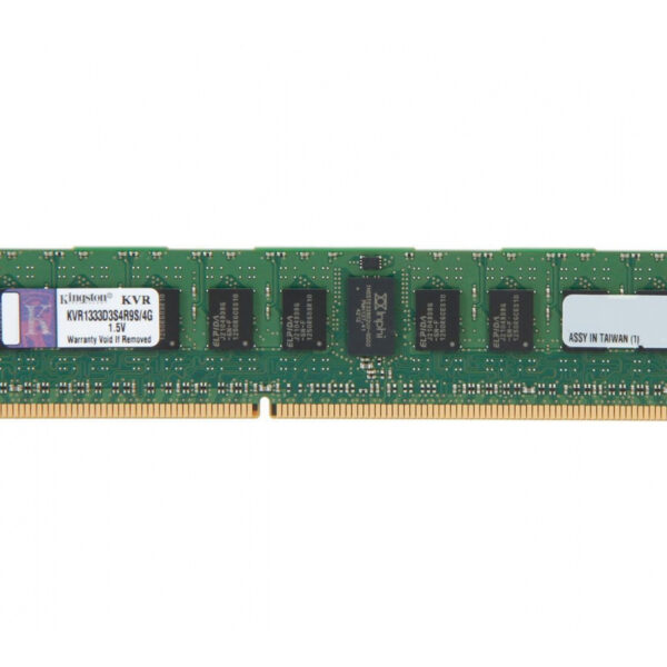 4GB KINGSTON PC3-10600R DDR3-1333 1Rx4 CL9 ECC RDIMM 1.5V