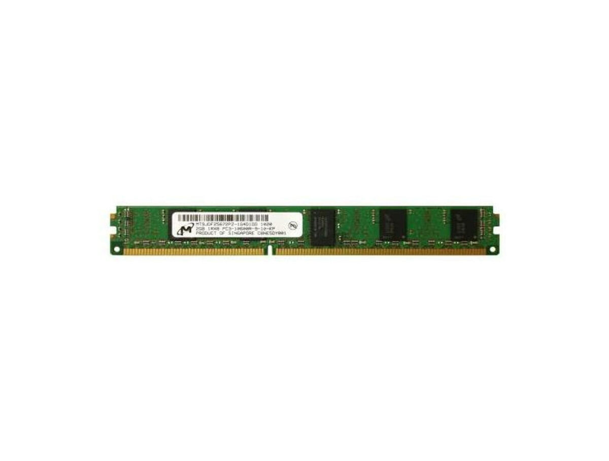 2GB MICRON PC3L-10600R DDR3-1333 1Rx8 CL9 ECC RDIMM VLP 1.35 - Image 1