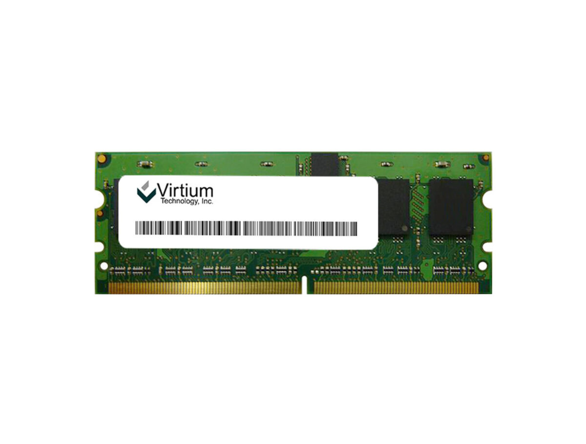 4GB VIRTIUM PC2-5300Y DDR2-800 1Rx8 MINIDIMM 1.5V VLP - Image 1