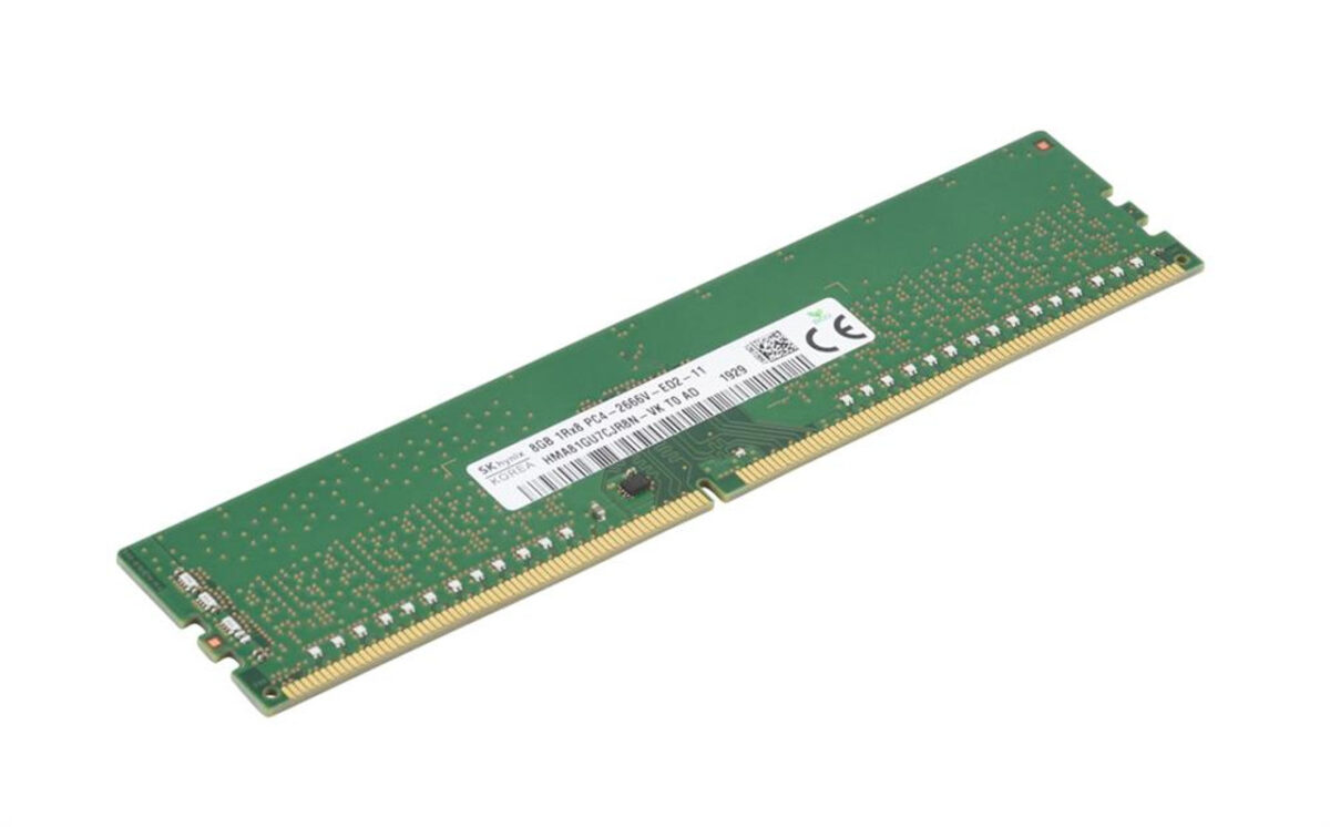 8GB HYNIX PC4-21300V DDR4-2666 1Rx8 ECC UDIMM 1.2V - Image 1