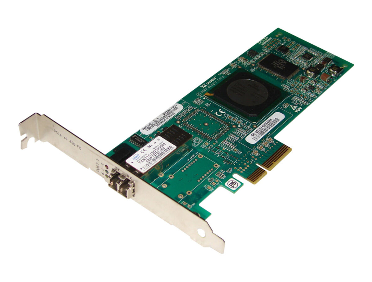 HBA FC 4GB DELL QLE2460 FIBER CHANNEL SINGLE PORT PCI-E - Image 1