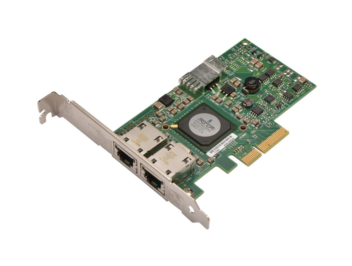 NIC 100/1000 DELL BROADCOM DUAL-PORT PCI-E - Image 1