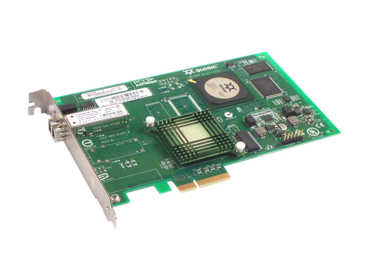 HBA FC 4GB IBM QLE2360 FIBER CHANNEL SINGLE PORT PCI-E FP - Image 1