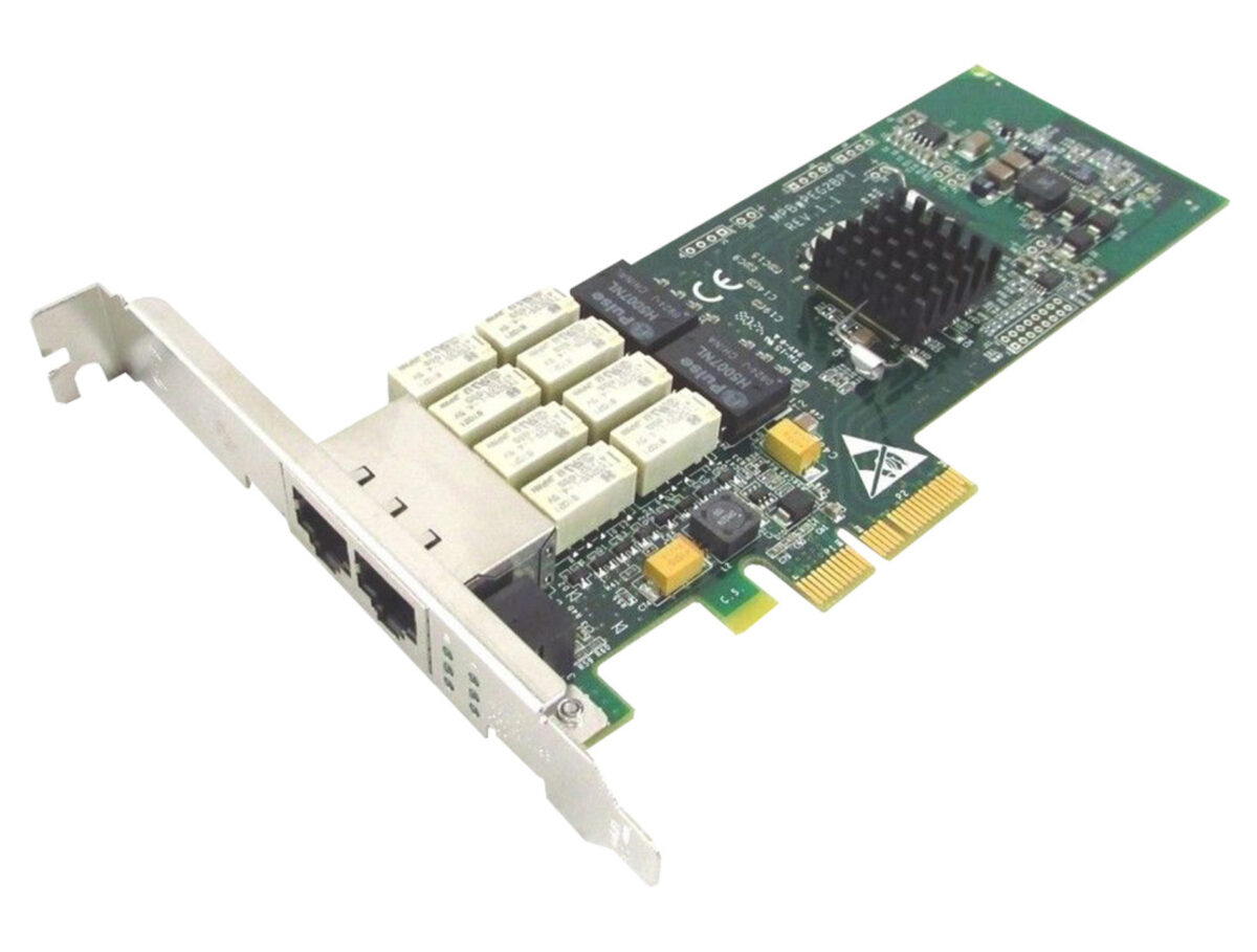 ADAPTER SILICON PEG2BPI-SD DUAL PORT COPPER GIGABIT PCI-E - Image 1