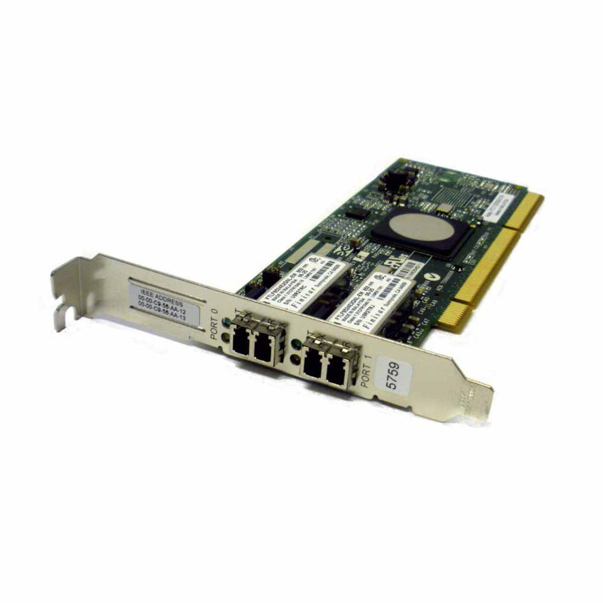 HBA FC 4GB EMULEX FIBER CHANNEL DUAL PORT PCI-X - Image 1