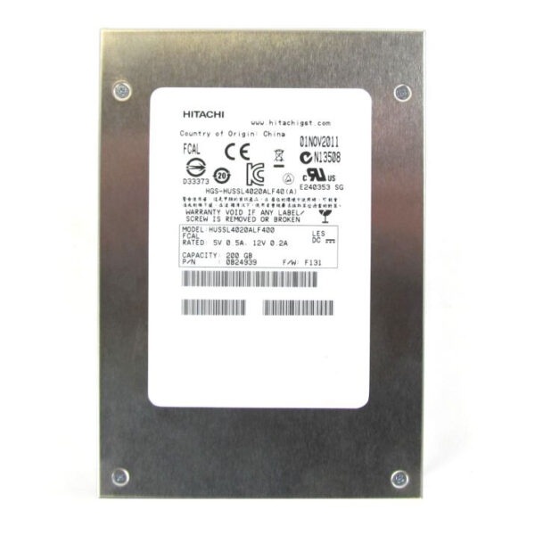 SSD FC 200GB HITACHI DC4 3PAR 3.5" - 0B24939