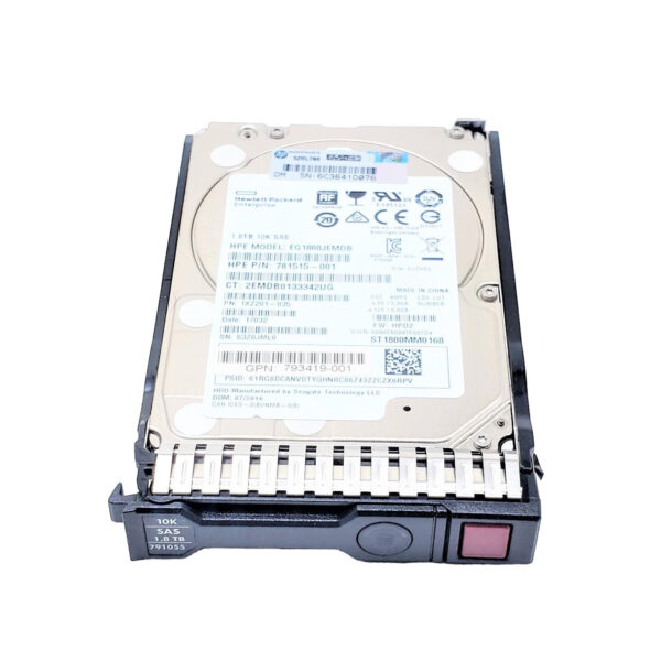 HDD SAS 1.8TB HP 12GB 10K 2.5' -  876939-001