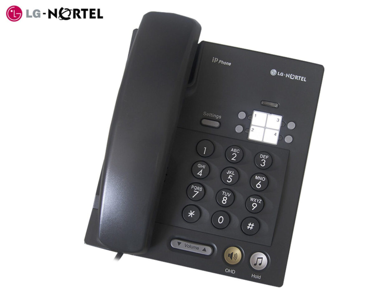 IP PHONE LG-NORTEL  LIP-6804N ETH CABLE/POE/NO ACADAPTER NEW - Image 2