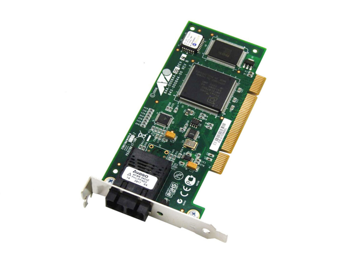 NIC 100MB ALLIED TELESYN OPTICAL DUAL PORT PCI LP - Image 1