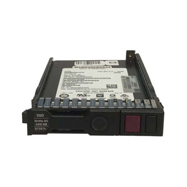 SSD SRV 400GB 2.5" HP NVMe PCI-E x4 MU 875874-001 875593-B21