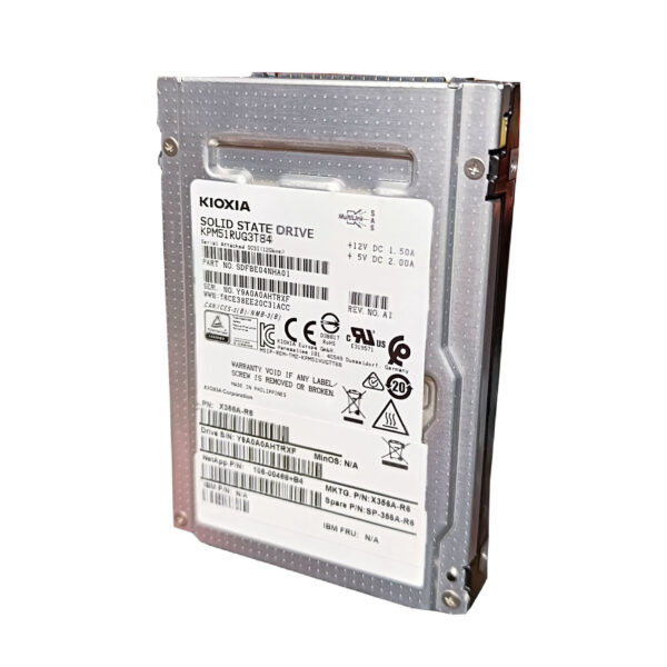 SSD SRV 3.84TB TOSHIBA SAS 12G 2.5" KPM51RUG3T84