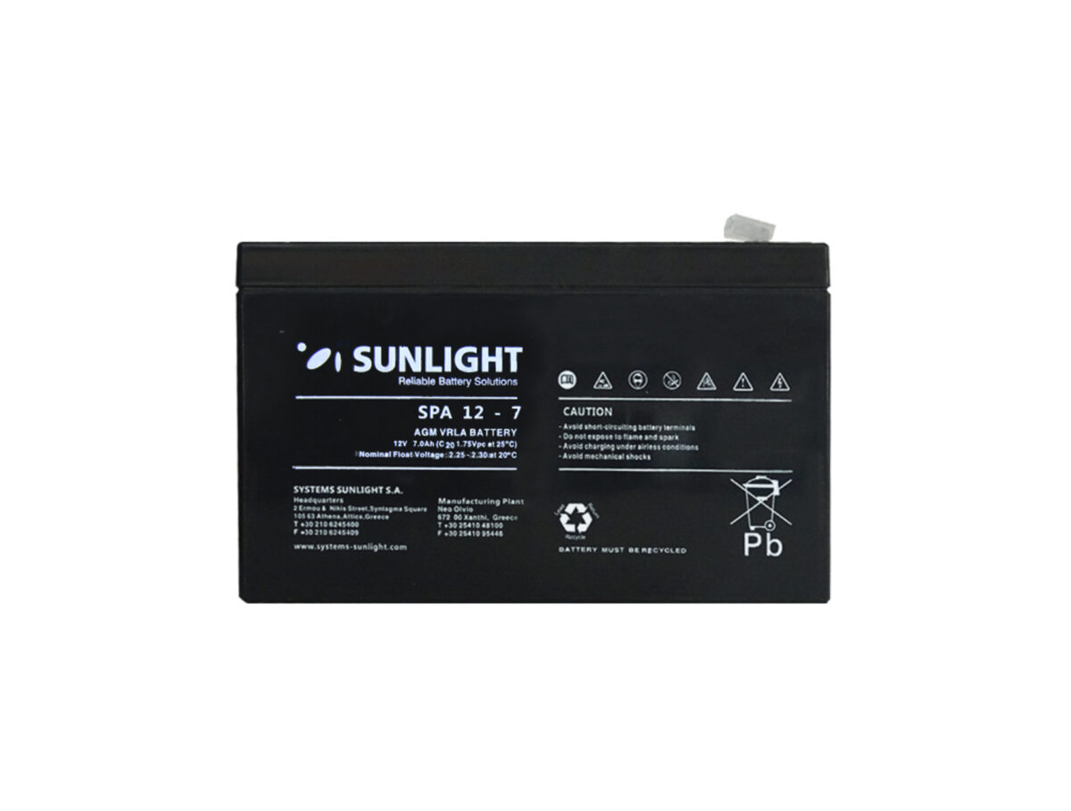 BATTERY VRLA RECHARGABLE 12V-7AH FOR UPS NEW - Image 1