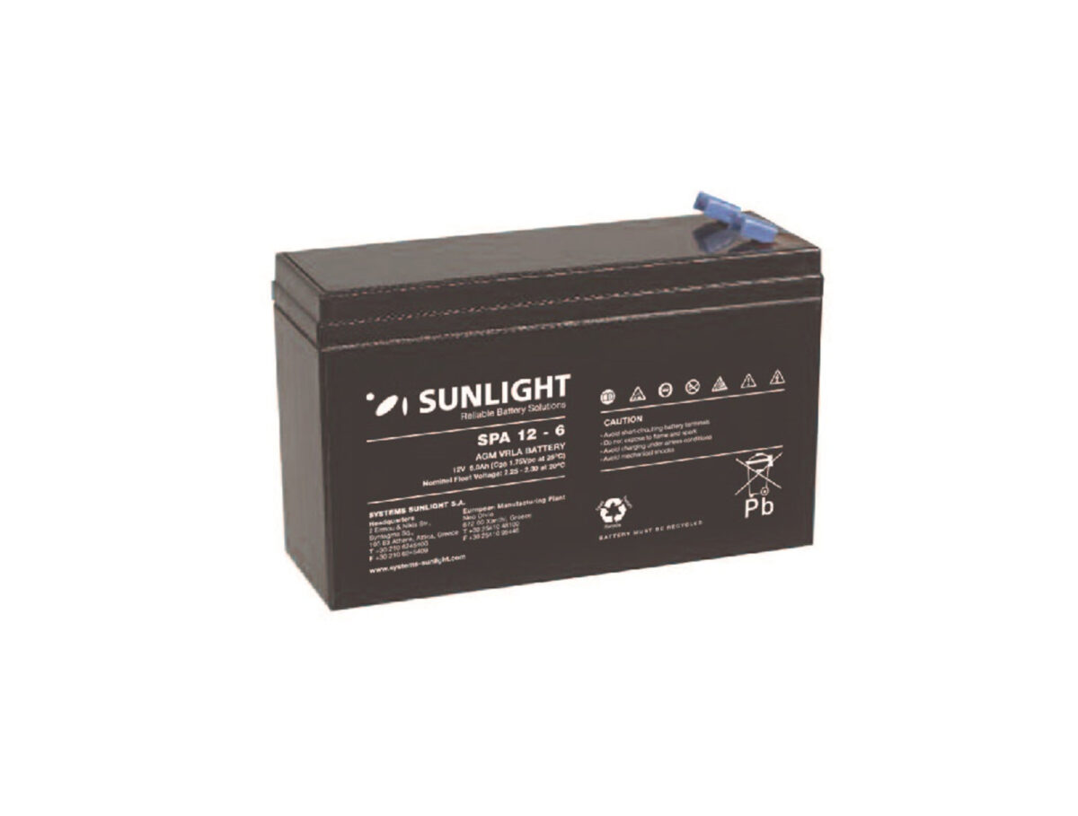 BATTERY VRLA RECHARGABLE 12V-6AH FOR UPS NEW - Image 1