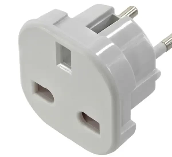 POWER ADAPTER UK TO EU NEW