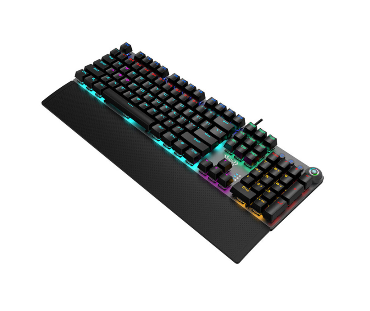 KEYBOARD AULA F2058 MECHANICAL RGB BLACK-GREY USB GR NEW - Image 2