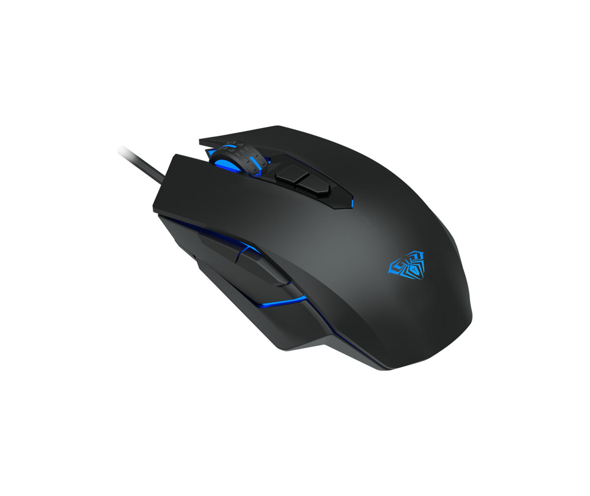 MOUSE AULA S50 RGB WIRED USB BLACK NEW - Image 2