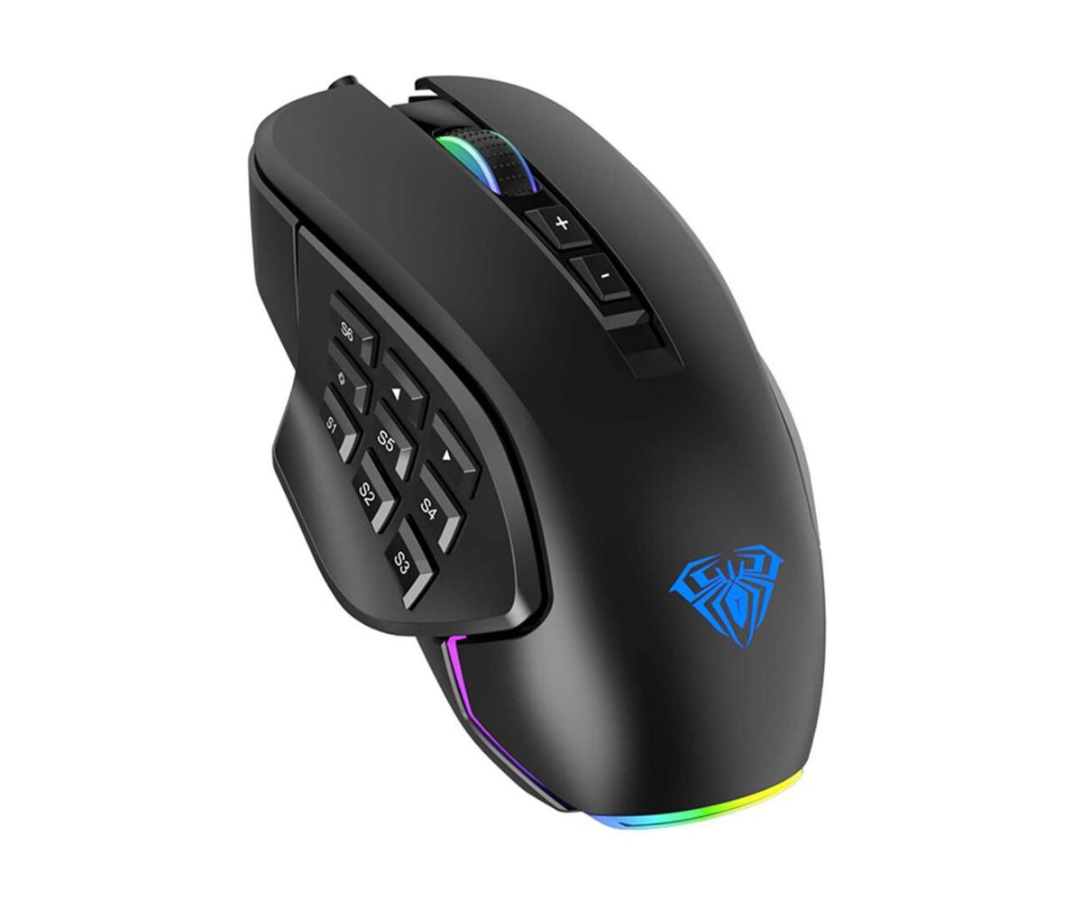 MOUSE AULA H510 RGB WIRED USB BLACK NEW - Image 2