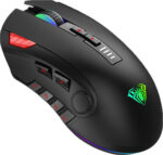 MOUSE AULA H512 RGB WIRED USB BLACK NEW - Image 2