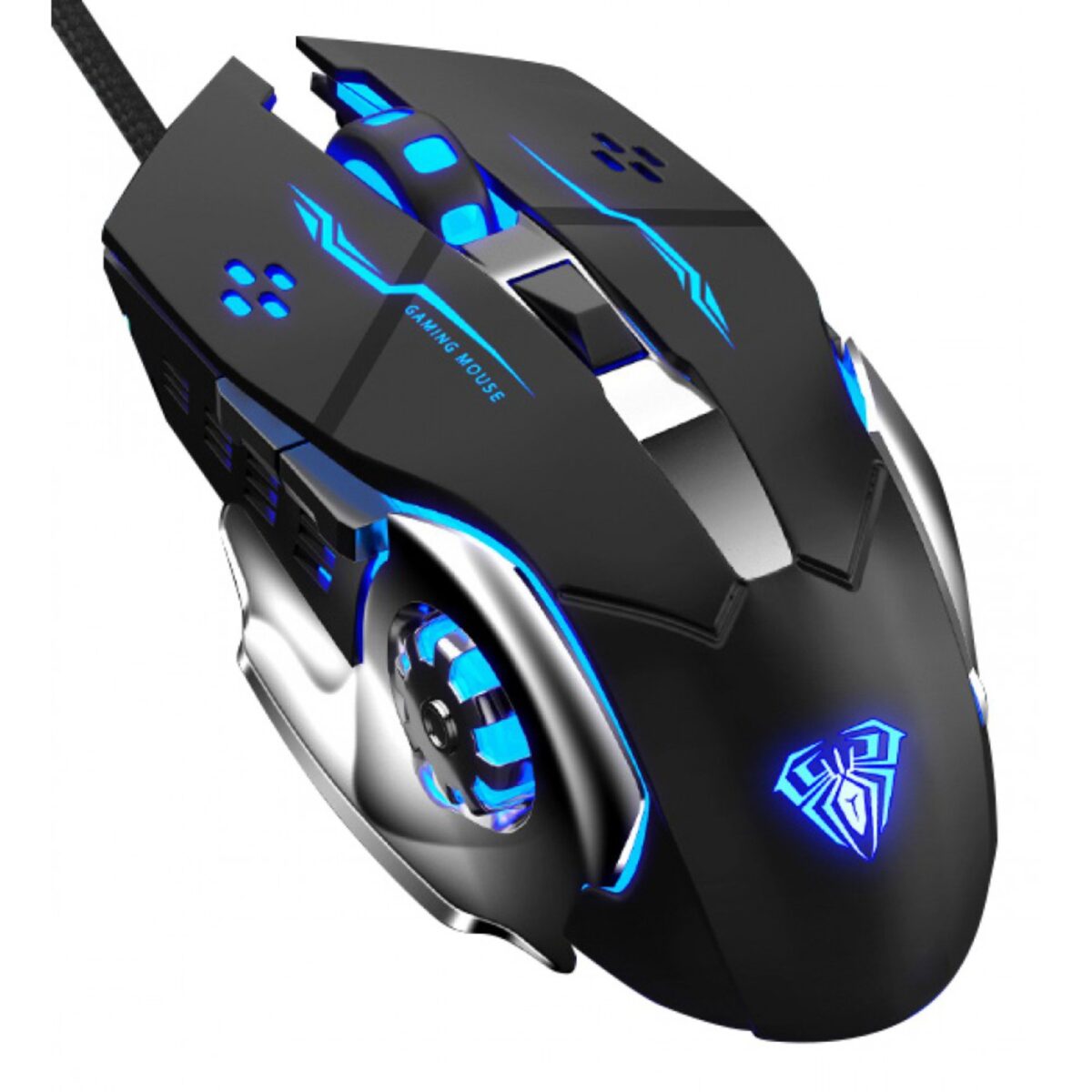 MOUSE AULA S20 RGB WIRED USB BLACK NEW - Image 2