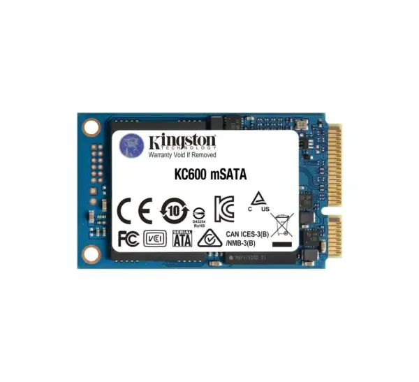 SSD 256GB MSATA KINGSTON KC600 SATA 3 NEW