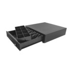 POS CASH DRAWER SCAN-IT 410G BLACK RJ12 NEW - Image 2