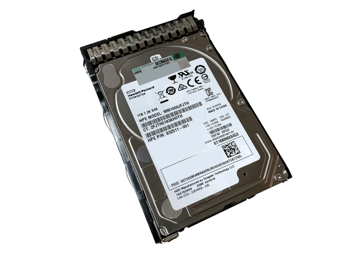 HDD SAS 1TB HP 7.2K 12G 2.5'' NEW - Image 1
