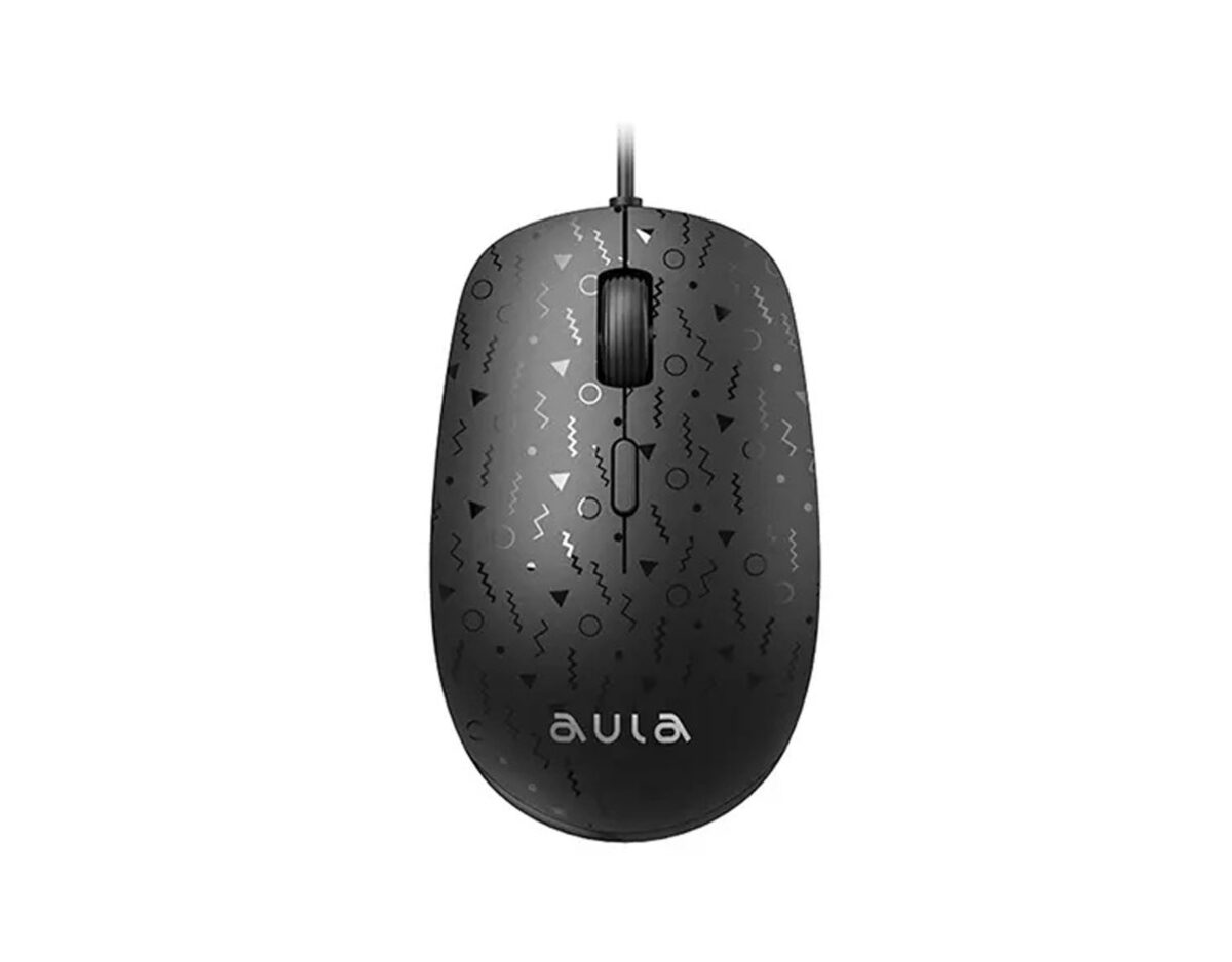 MOUSE AULA AM106 WIRED BLACK NEW - Image 2