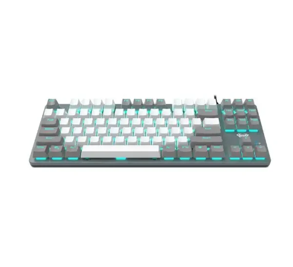 KEYBOARD AULA F3287 MECHANICAL WHITE-GREY USB US-GR NEW