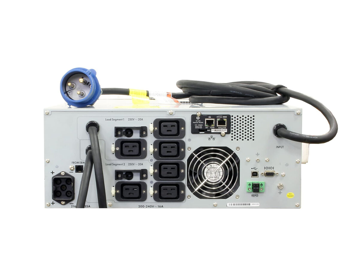 UPS 6.3KVA HPE R7000 4U IEC-32A HIGH VOLTAGE Voltage INTL NEW - Image 1