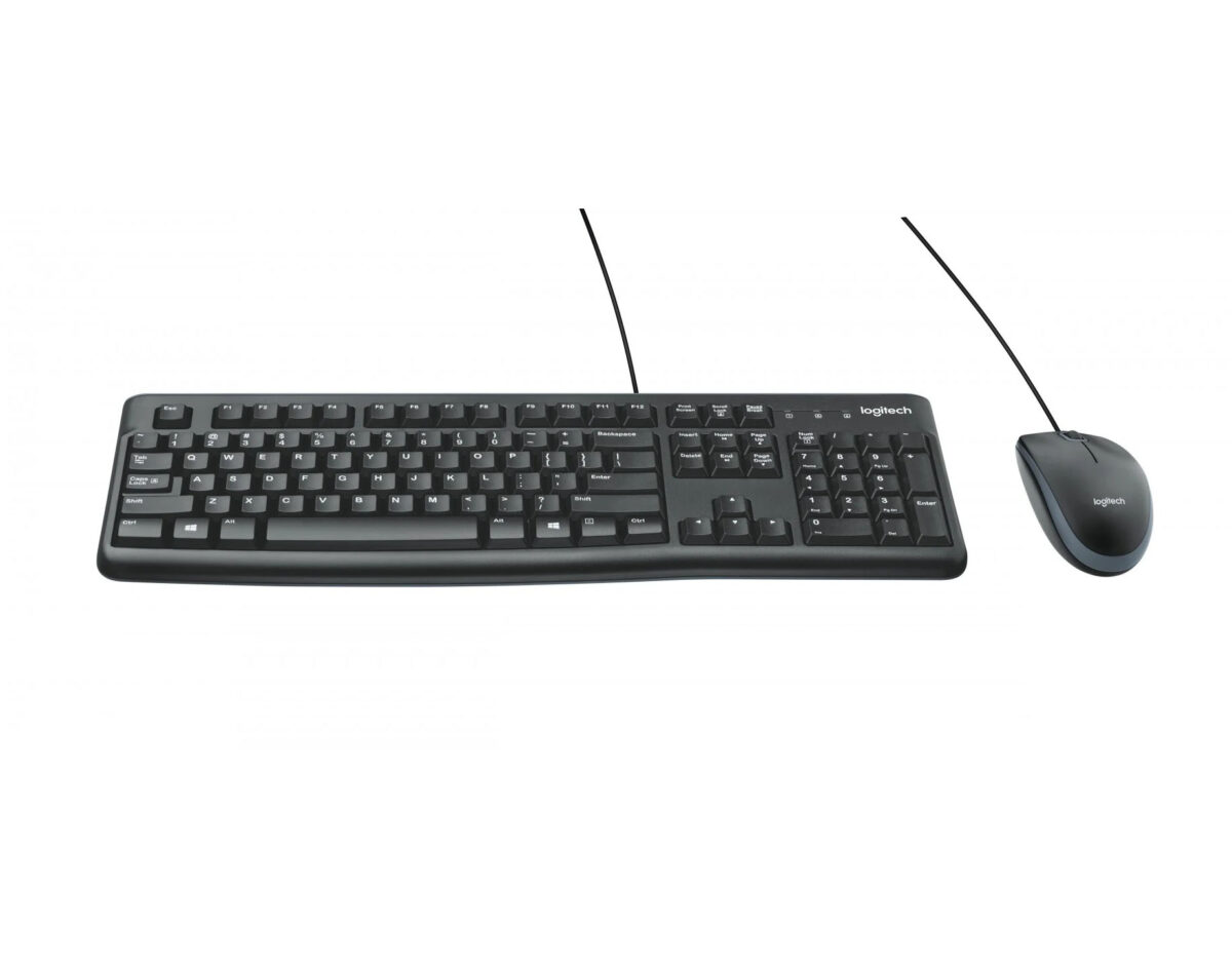 KEYBOARD-MOUSE LOGITECH WIRED DESKTOP MK120 GR NEW - Image 2