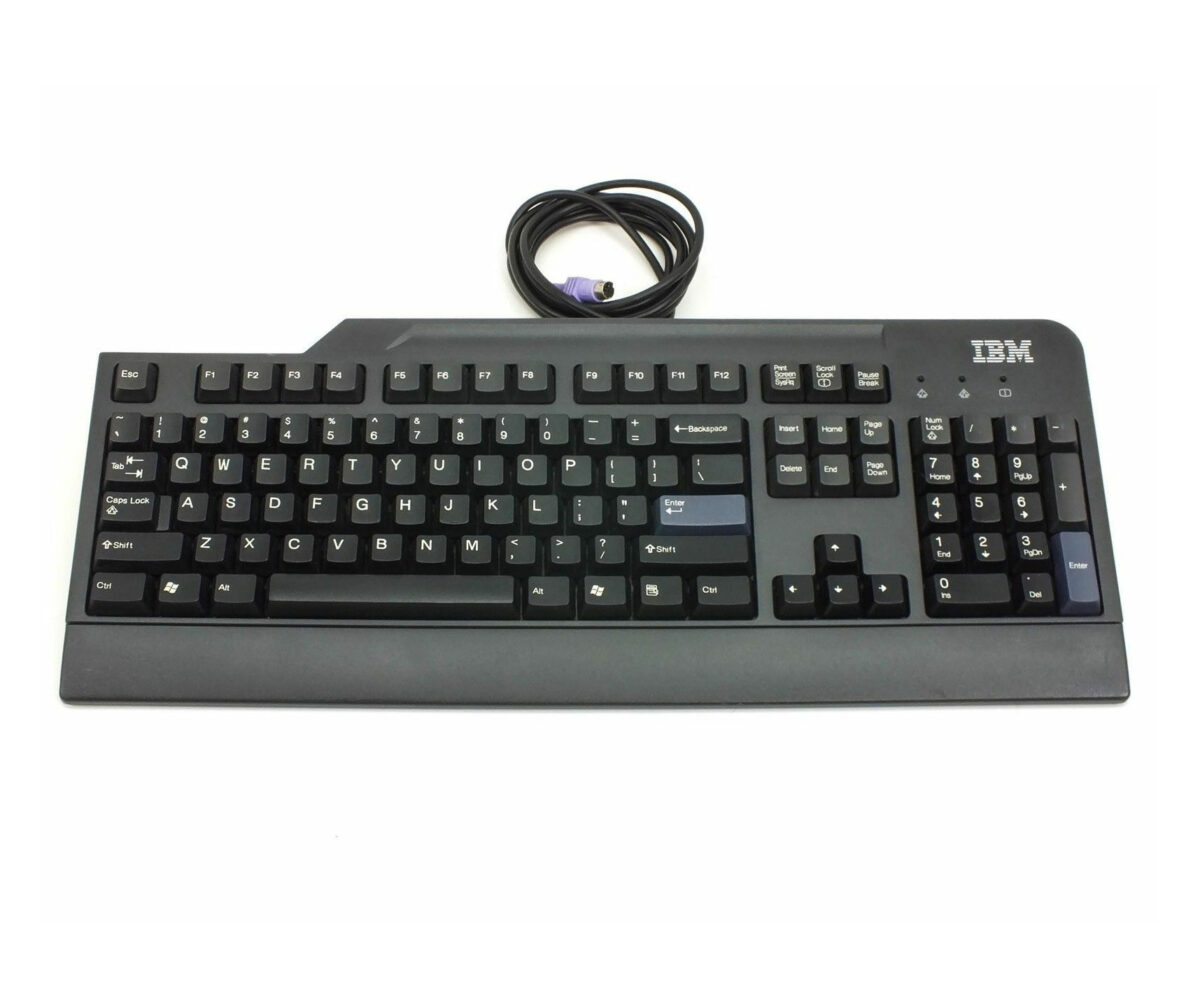 KEYBOARD IBM BL/PS2/GR - Image 2