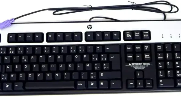KEYBOARD HP BL/PS2/UK