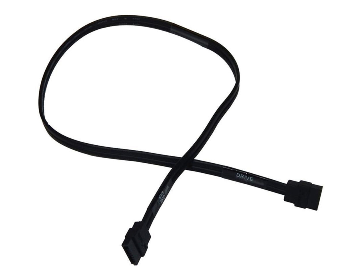 HP OEM 19" SATA CABLE STRAIGHT CONNECTORS 611894-002 - Image 2