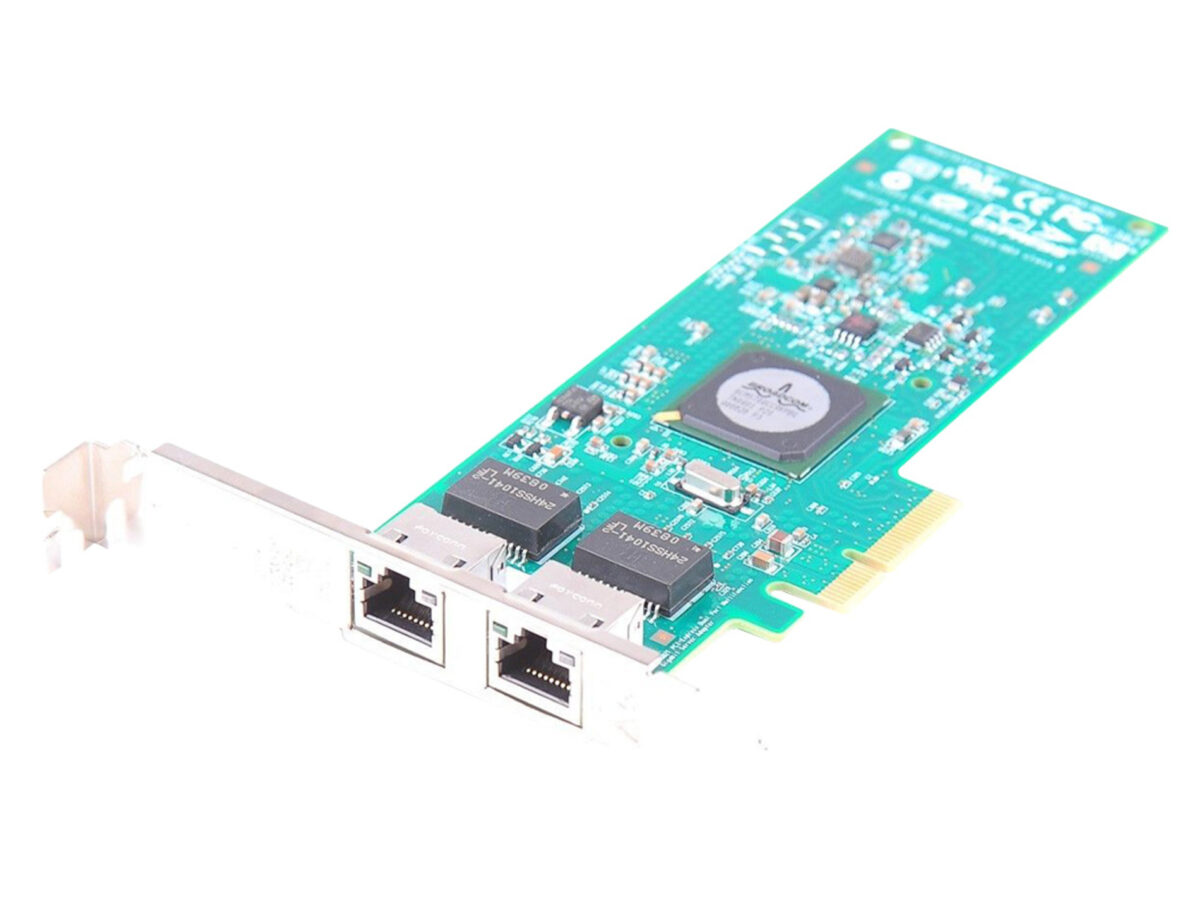 NIC SRV 1GB RJ45 2PORT ETHERNET HP NC382T PCI-E - Image 1