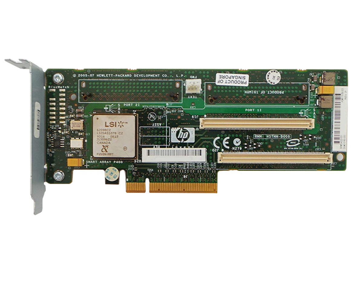 RAID CONTROLLER HP-CPQ SMART ARRAY P400 PCIE 512MB LP - Image 1