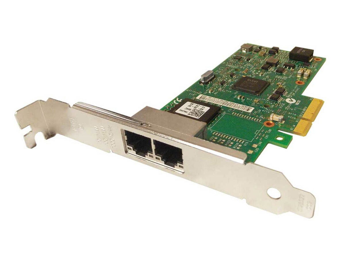 NIC SRV 1GBE DUAL PORT DELL INTEL I350-T2 PCI-E - Image 1