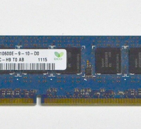 2GB HYNIX PC3-10600E DDR3-1333 1Rx8 CL9 ECC UDIMM 1.5V