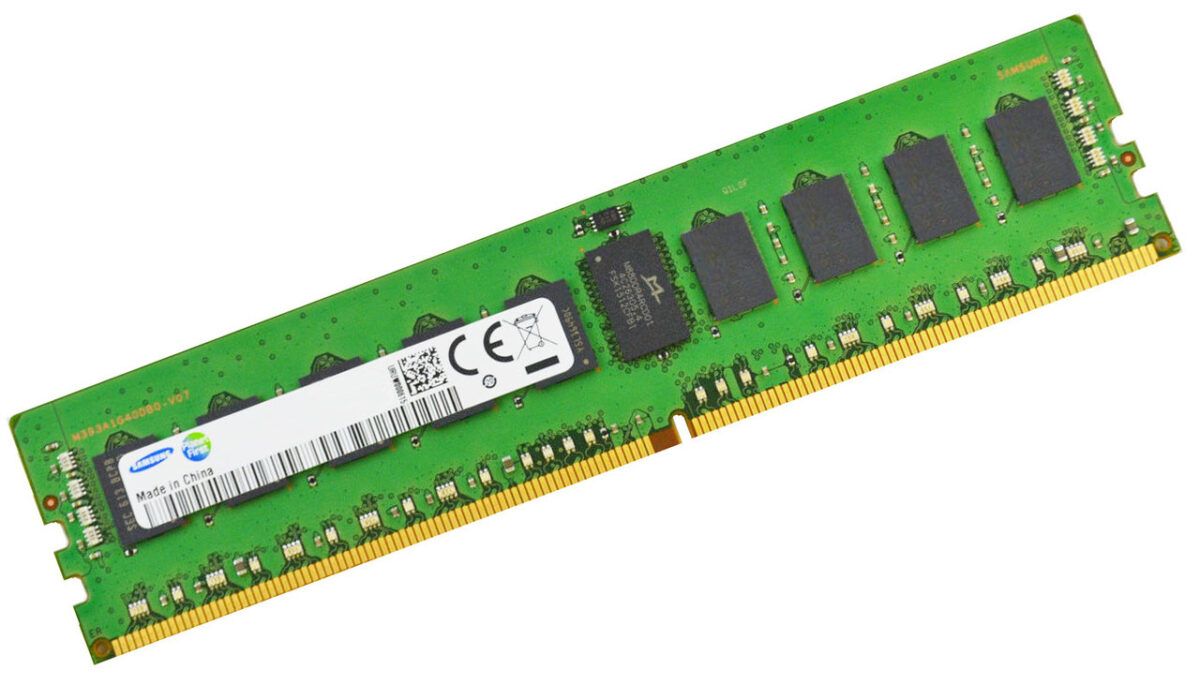 8GB SAMSUNG PC4-2133P DDR4-2133 1Rx4 ECC RDIMM - Image 1