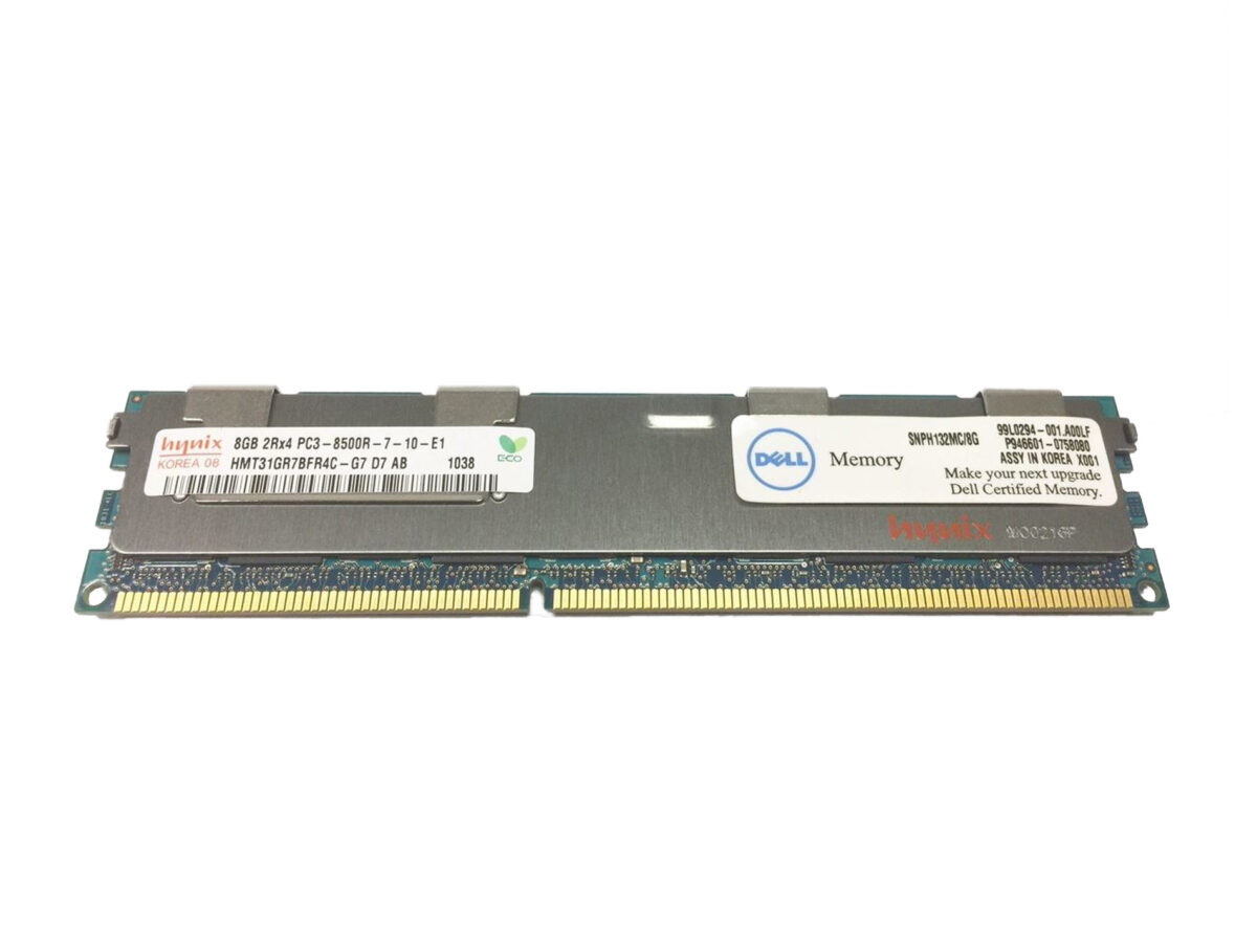 8GB SAMSUNG PC3-8500R DDR3-1066 2Rx4 CL7 ECC RDIMM 1.5V - Image 1