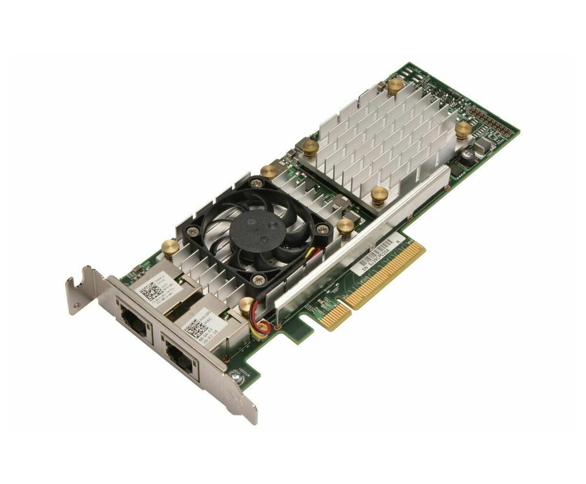NIC SRV 10GB RJ45 DELL 57810S DUAL PORT PCI-E LOW PROFILE LP - Image 1