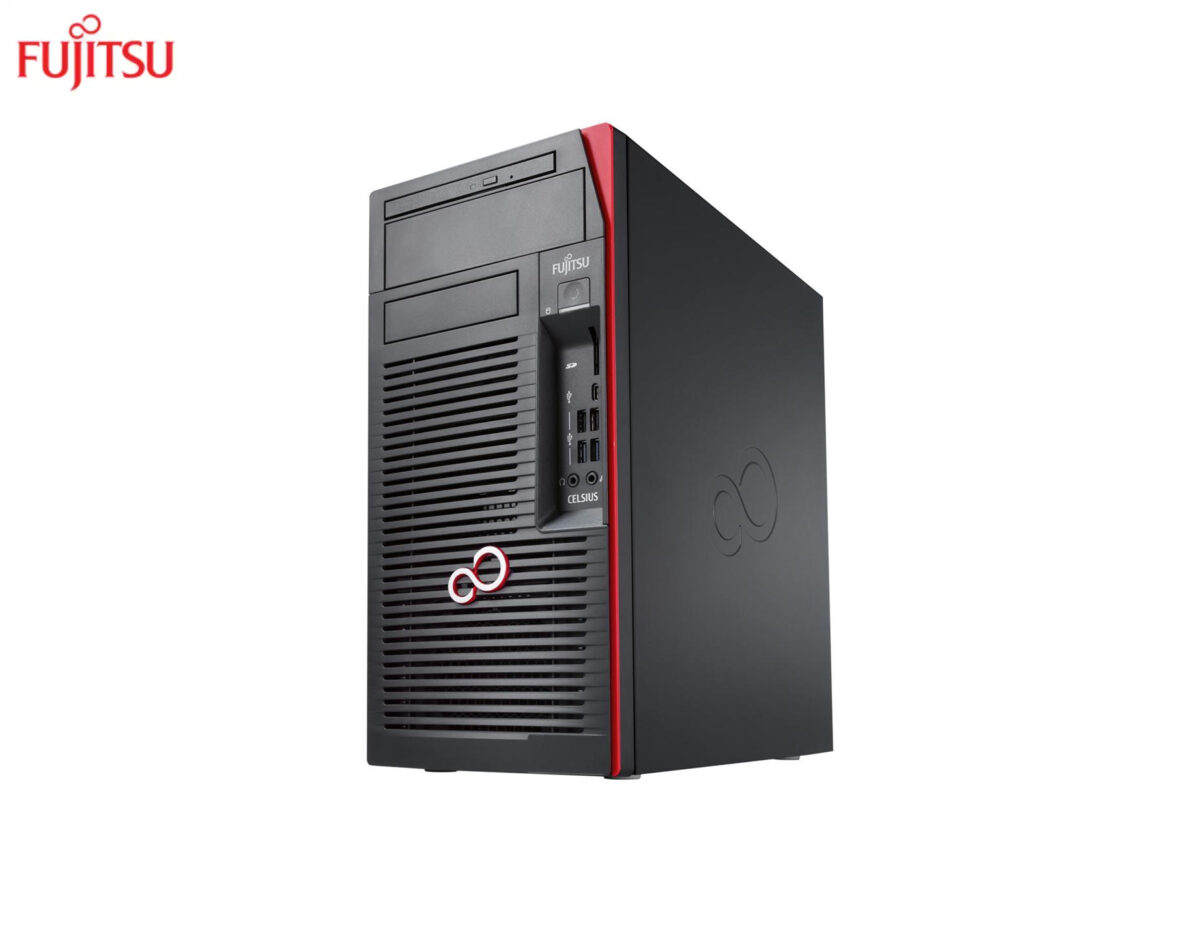 PC WS FSC W570 POWER+ MT E3-1245V5/4X4GB/256GB-SSD/ODD - Image 1