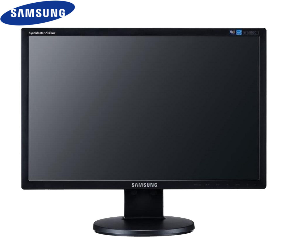 MONITOR 20" TFT SAMSUNG 2043NW BL-SL WIDE GA - Image 1